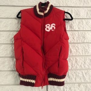 VS Pink Puffer Vest